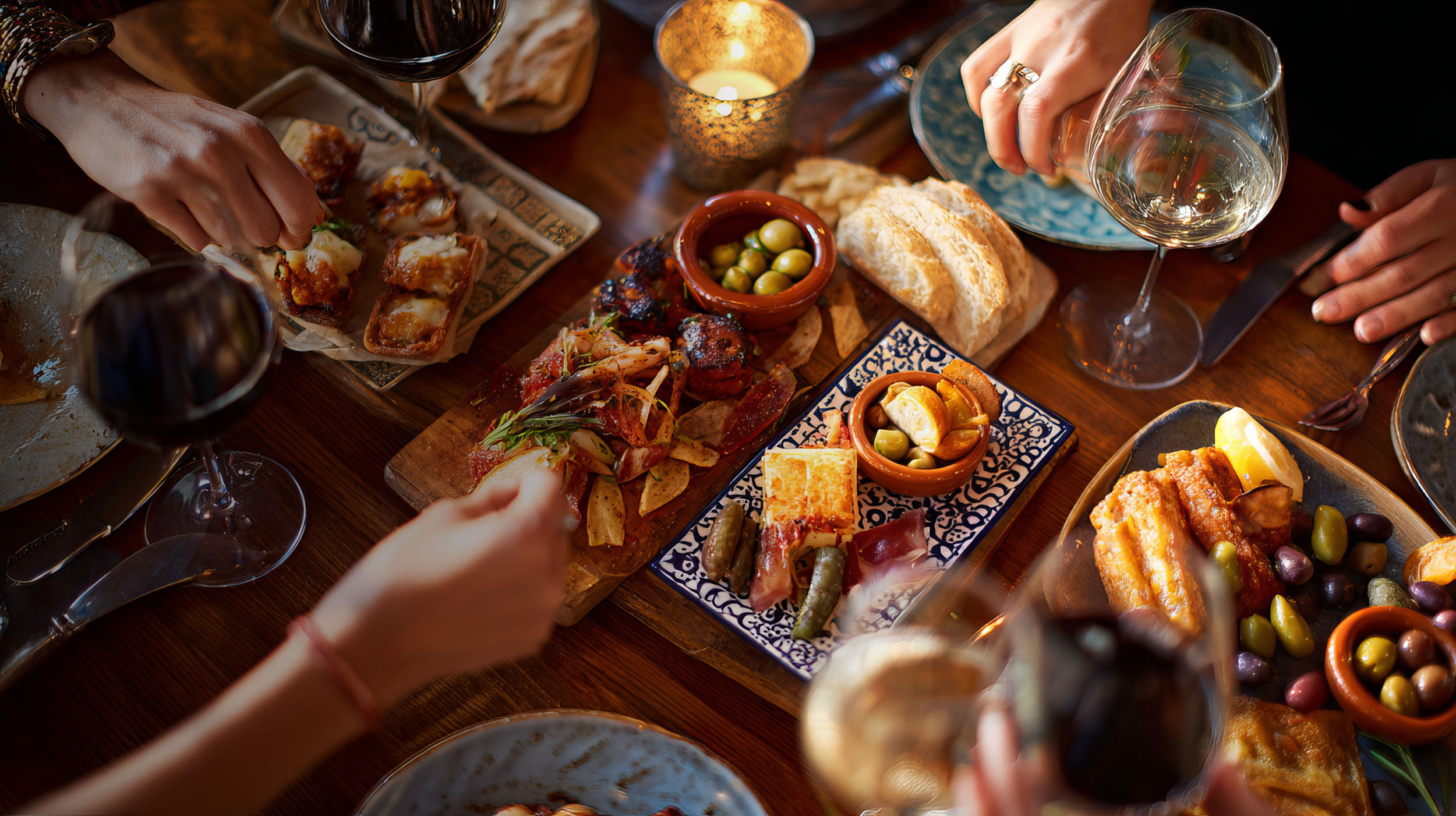 Horeca inspiratie — tapas & seizoensgerechten